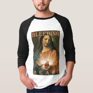 JESUS SAKRAL BLÖDA HJÄRTA 3 T-SHIRT