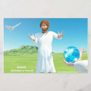 Jesus Salavator e-mundi Flygblad