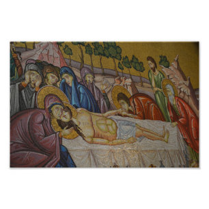 Jesus sällsynt fotomålning fototryck