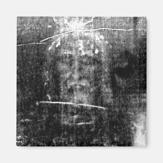 Jesus sanna Ansikte Magnet (Framsidan)