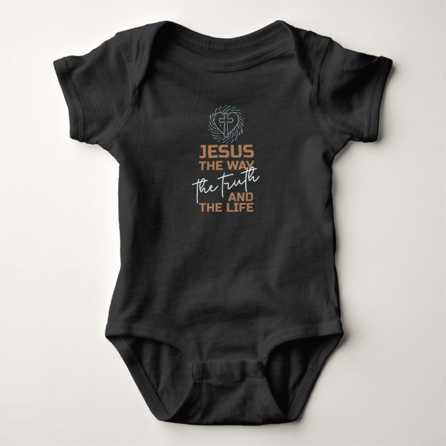 Jesus sanningen och livet t shirt (Framsida)