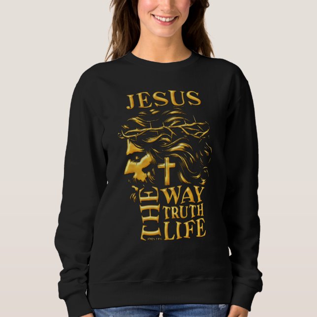 Jesus, sanningens liv t shirt (Framsida)
