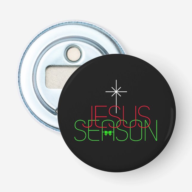 Jesus-säsong Flasköppnare (Framsidan)