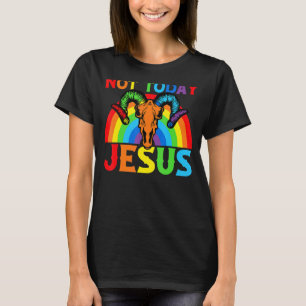 Jesus Satanic Baphomet Sigil Pentagram S T Shirt