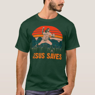 Jesus Saves Baseball Jesus T Shirt