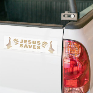 JESUS SAVES BILDEKAL