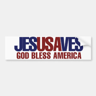 Jesus Saves Bildekal
