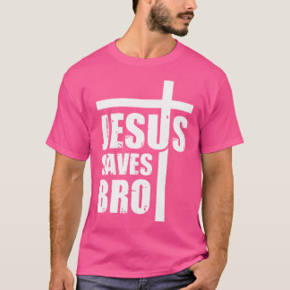 Jesus Saves Bro Jesus Kor Christian Faith T Shirt