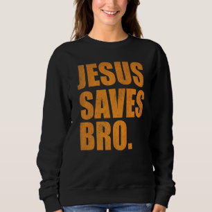 Jesus Saves Bro Vintage Christian Religion 2 T Shirt