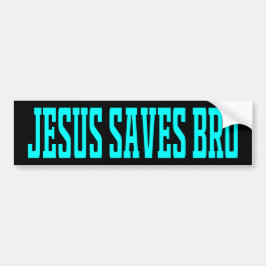 Jesus saves brother Jesus Christian religious Bildekal