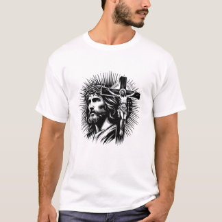 Jesus Saves: Faith-Inspired Graphic T-Shirt" T Shirt