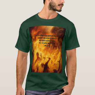 JESUS SAVES FROM HELL Graphic T Shirt