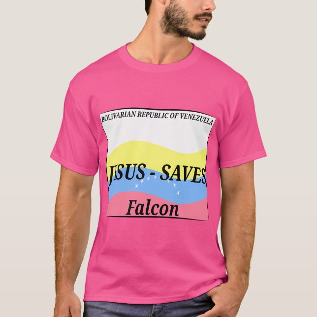 Jesus Saves License Plate T Shirt (Framsida)