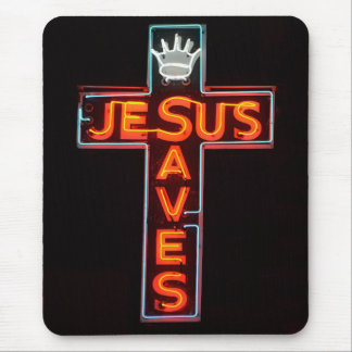 Jesus Saves Mousepad Musmatta