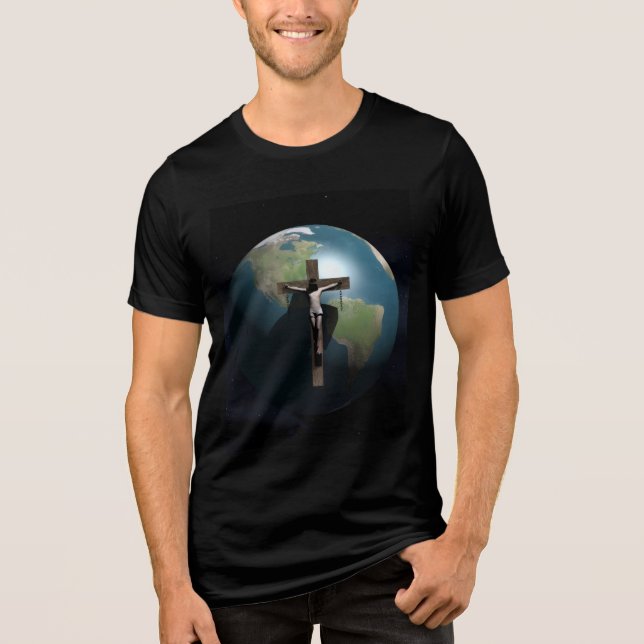 JESUS SAVES T SHIRT (Framsida)