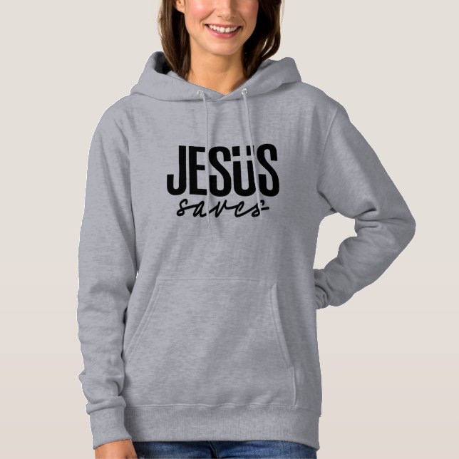 JESUS SAVES T SHIRT (Framsida)