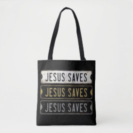 Jesus Saves Tygkasse