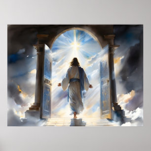Jesus scension poster