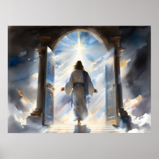 Jesus scension poster