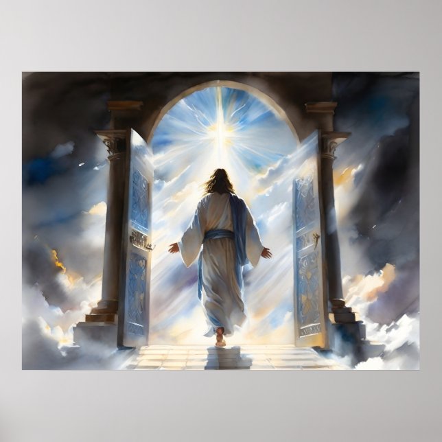 Jesus scension poster (Framsidan)