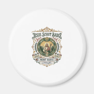 Jesus Scout-märke Förtjänstmärke Jesus Scout-märke Magnet