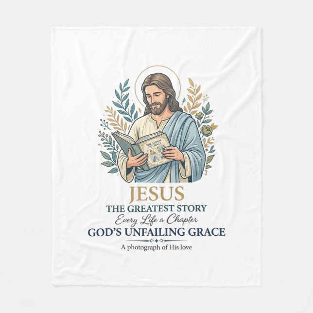 Jesus Scrapbooking Minnesbevarande Mamma Vintage S Fleecefilt (Framsidan)