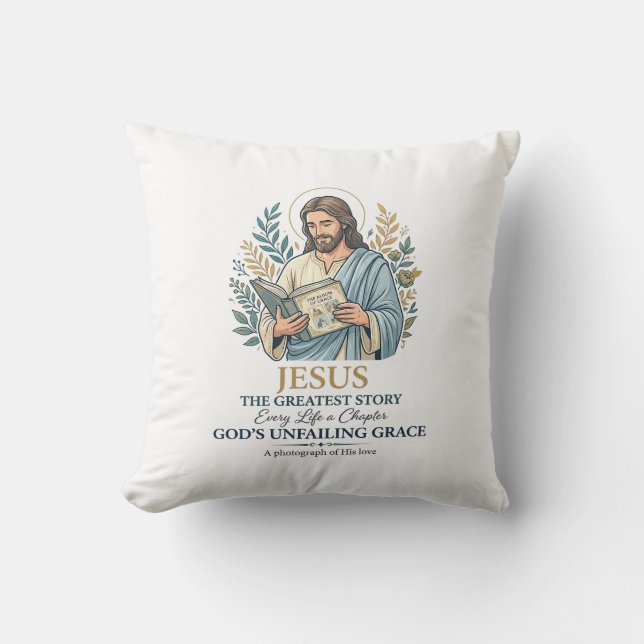Jesus Scrapbooking Minnesbevarande Mamma Vintage S Kudde (Framsida)