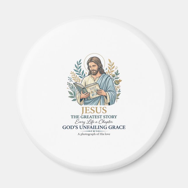 Jesus Scrapbooking Minnesbevarande Mamma Vintage S Magnet (Framsidan)
