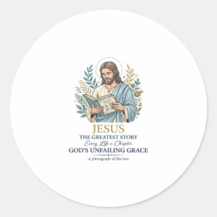 Jesus Scrapbooking Minnesbevarande Mamma Vintage S Runt Klistermärke