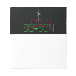 Jesus Season Anteckningsblock