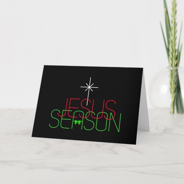 Jesus Season Helgkort (Framsida)