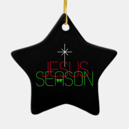 Jesus Season Julgransprydnad Keramik