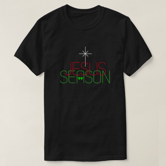 Jesus Season Tee Shirt (Design framsida)