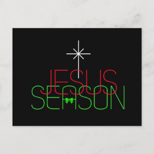 Jesus Season Vykort