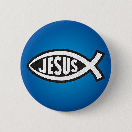 Jesus Secret Symbol Ichthys Ι Χ Θ Υ Blue Knapp