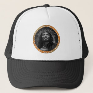 Jesus ser upp mot himlen keps
