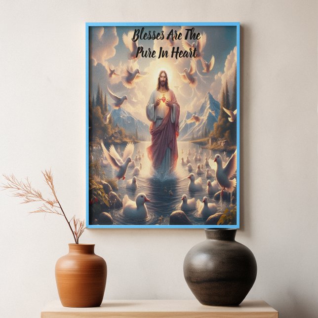 Jesus Serene Heaven från Ankor Poster (Skapare uppladdad)