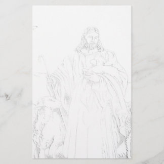 Jesus Shepherd Stationery Brevpapper