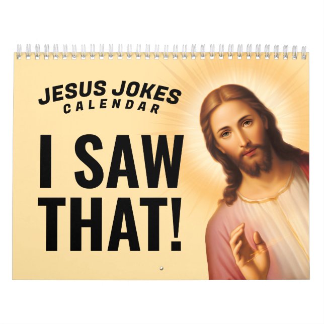 JESUS SKÄMT KALENDER (Omslag)