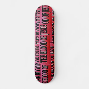 Jesus Skateboard blod Bräda 19,5 Cm