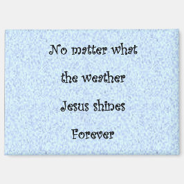 Jesus skiner för alltid magnet