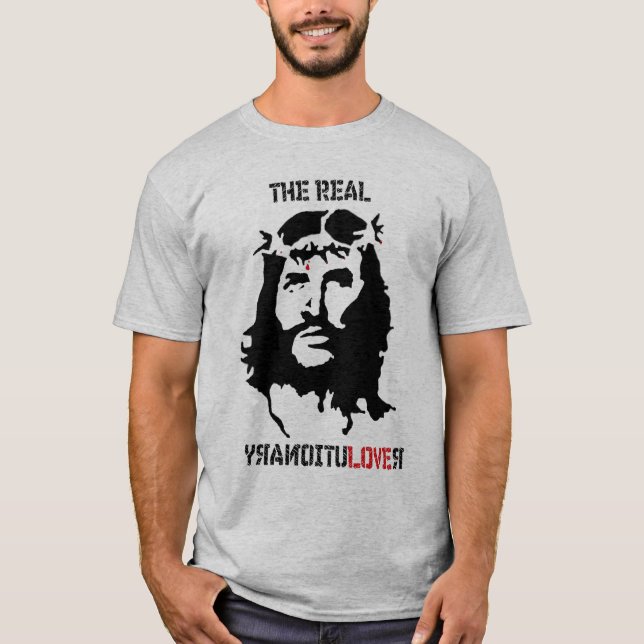 Jesus-skjorta T-shirt (Framsida)