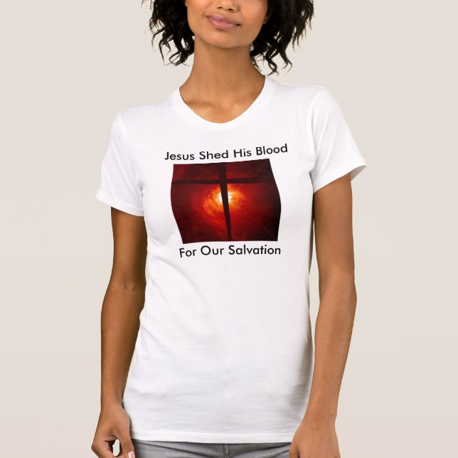Jesus skjul hans Blood.png2000, Jesus skjul hans T-shirt (Framsida)
