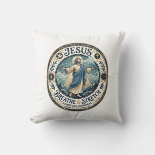 Jesus sköna rörelse Wellness-tröja trobaserad D Kudde