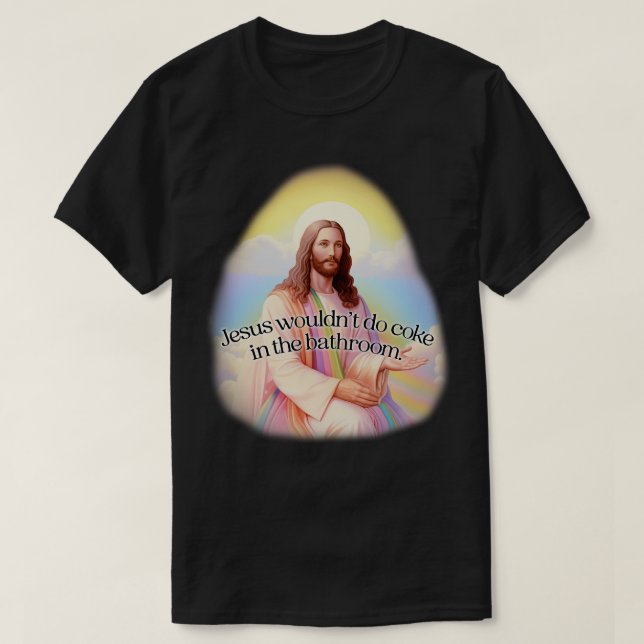 Jesus skulle inte koka i bastrummet t shirt (Design framsida)