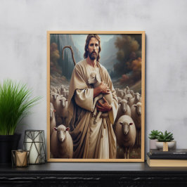 Jesus skyddar hans älskade får poster