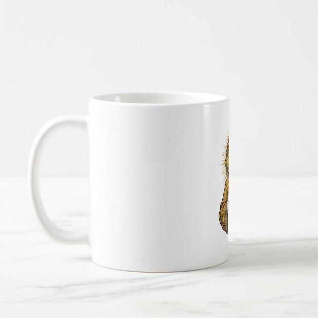 Jesus släppte trådlös hörlur under skrivbordet Tec Kaffemugg (Vänster)