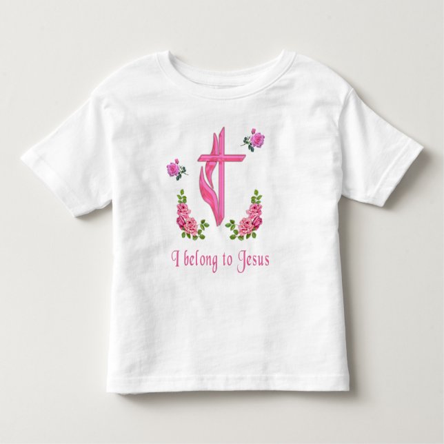 Jesus Småbarn T-shirt (Framsida)