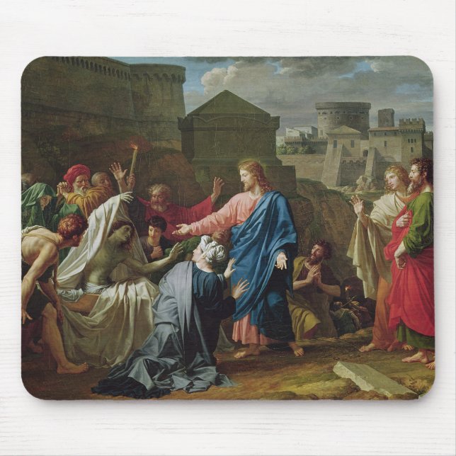 Jesus som återuppväcker sonen av änkan av Naim Musmatta (Framsidan)