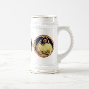 Jesus som bryter brödvintage sejdel